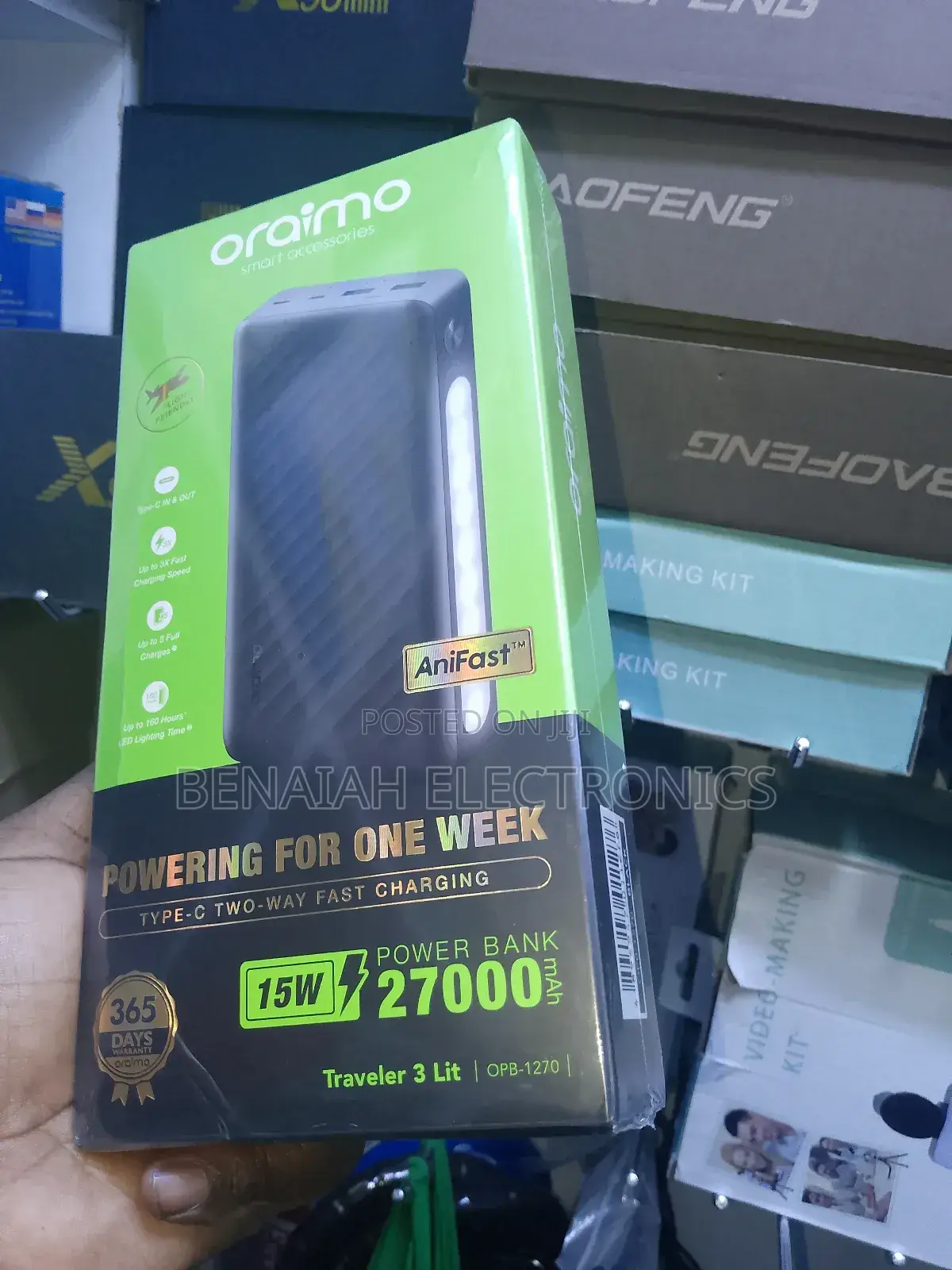 27000 Mah Power Bank.Traveller 3 Lit