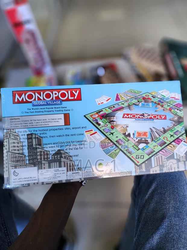 Monopoly Global Village Board Game - thumbnail 3