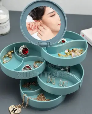 *4 Layer Rotating Accessories Storage Box
