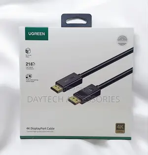 Ugreen Dp Male to Dp Male Cable 2m Black 10245