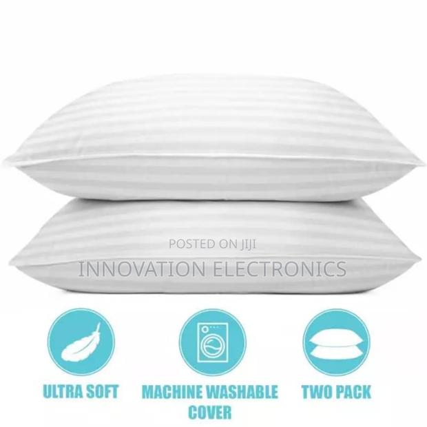 Premium Cotton Stripped Bed Pillowcases - main view