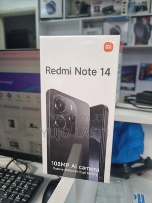 New Xiaomi Redmi Note 14 128 GB Black - main view