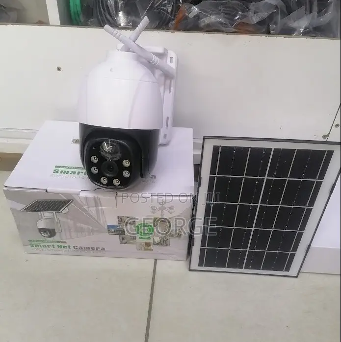 #4g Solar Powered PTZ Camera V380 Pro 1080p Hd