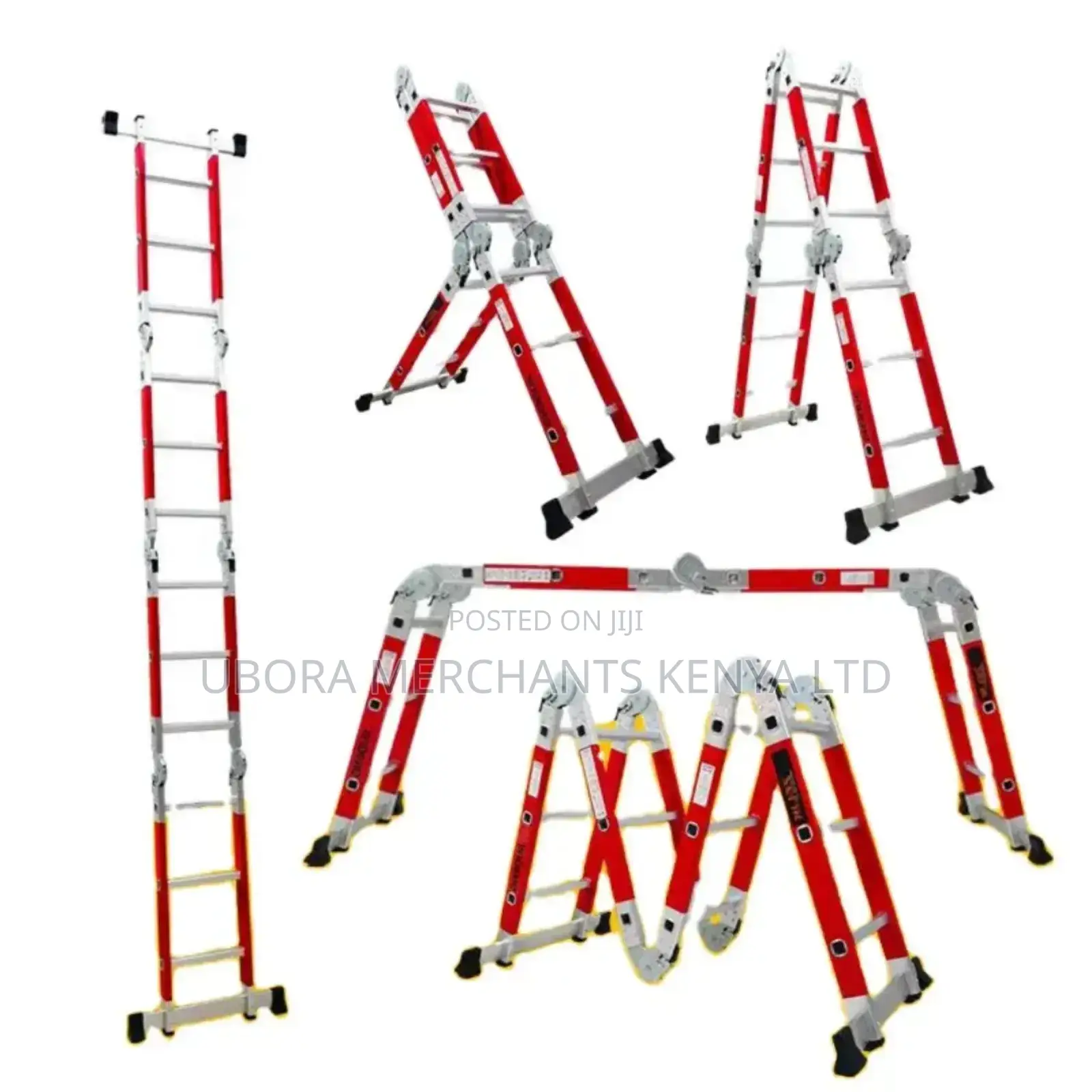 Multifunction Fibreglass Ladder 4×4, 16ft