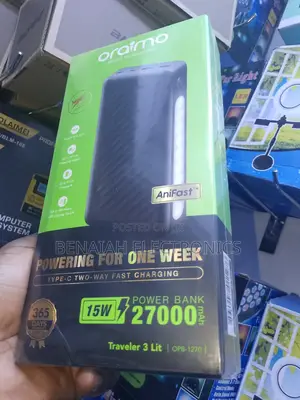 Powerbank 27000 Mah Power Bank.Up to 3* Fast Charging Speed
