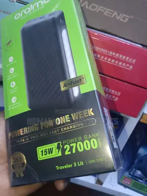 27000 Oraimo Powerbank.Up to 5 Full Charge