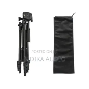 Tripod Stand for Camera With Phone Holder 1.2 M Tall Tripod