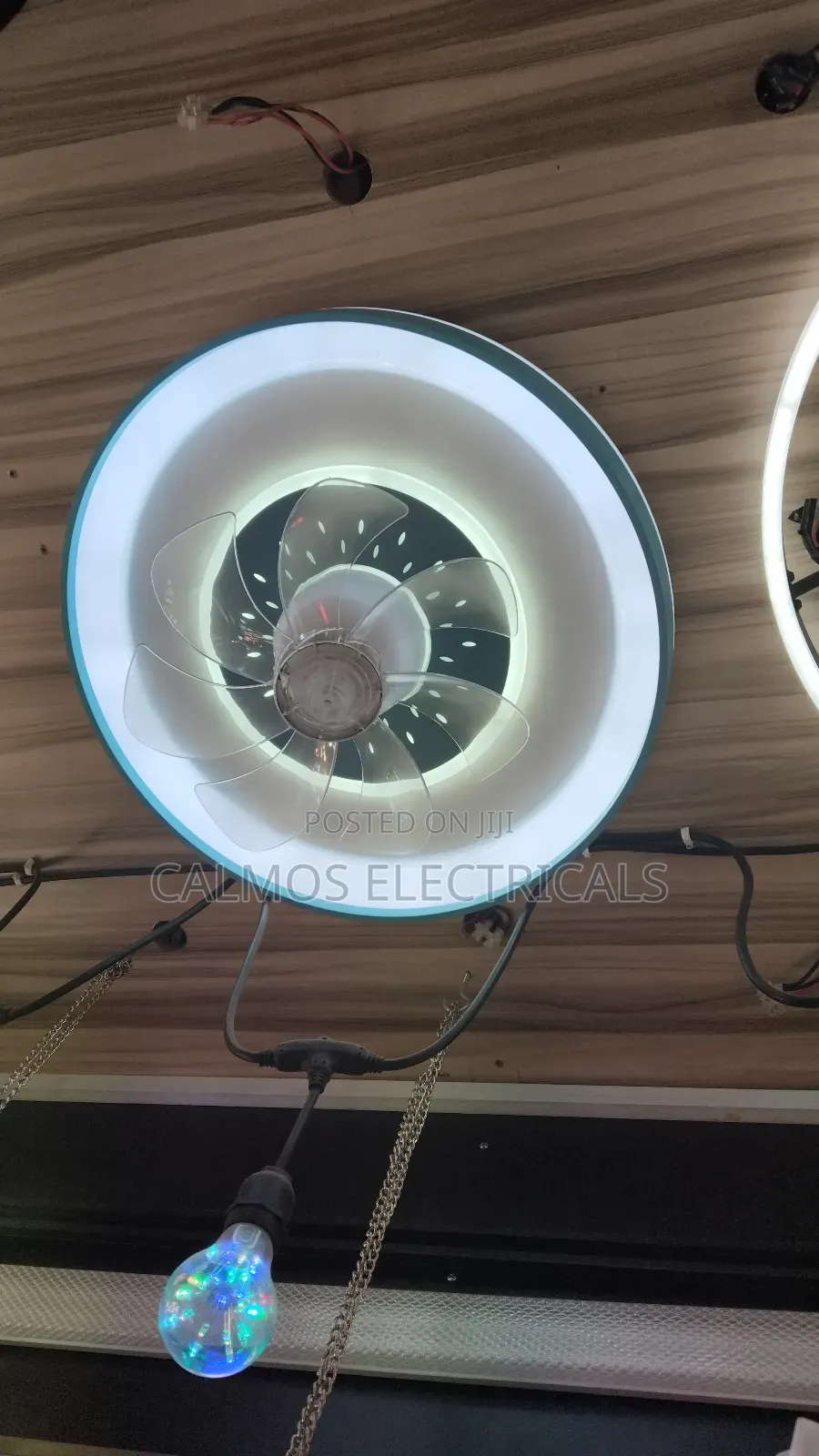 Ceiling Light With Inbuld Fan