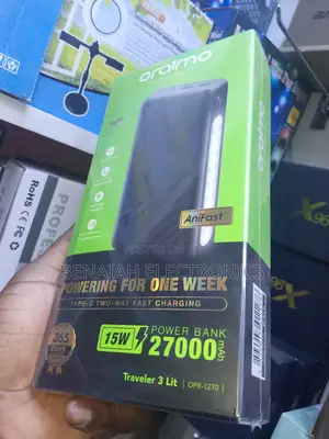 Powerbank Oraimo Powerbank .27000 Anifast Charger