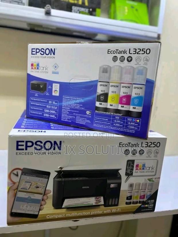 Compact Multifunction Printer With Wifi L3250 - main view
