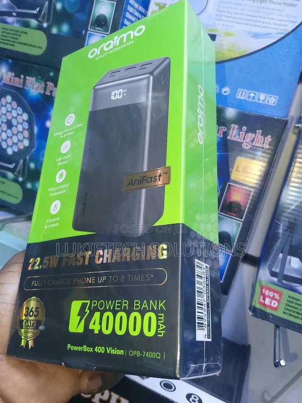40000 Mah Oraimo Powerbank - thumbnail 2