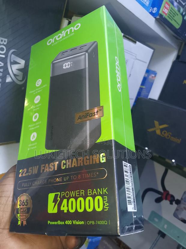40000 Mah Oraimo Powerbank - main view