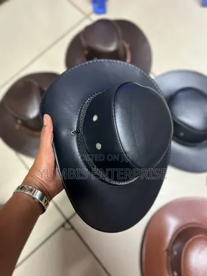 Black Quality Material Leather**Adult(Cowboy/Cowgirl Hats