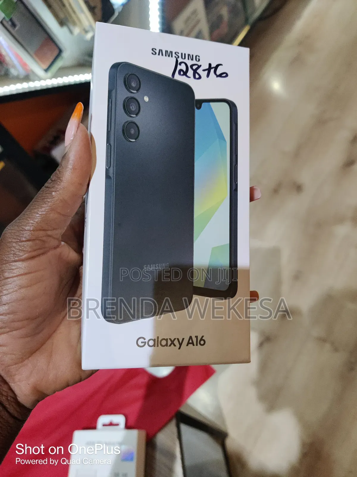 New Samsung Galaxy A16 128 GB Black