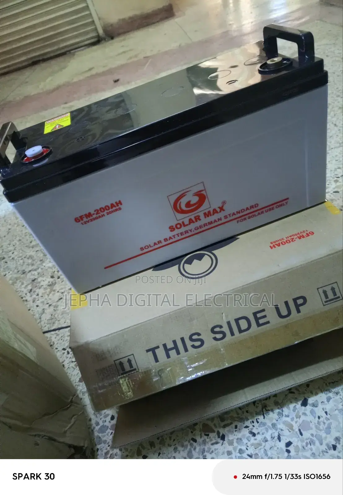 200 Solar Max Battery
