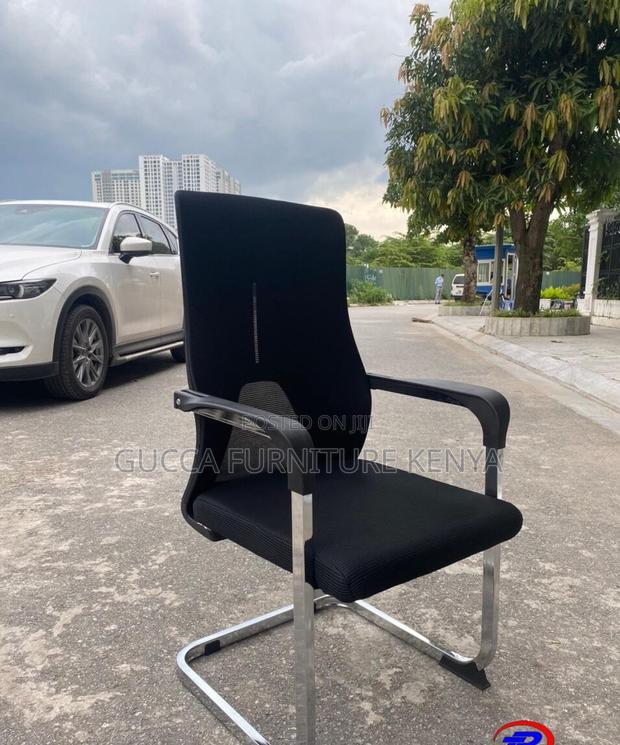 Office Chairs: Office Modern Conference Mesh Kneeling Chair - thumbnail 2