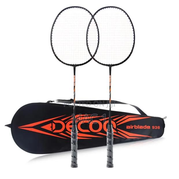 Badminton Rackets Pair Qith Shutter Cocks