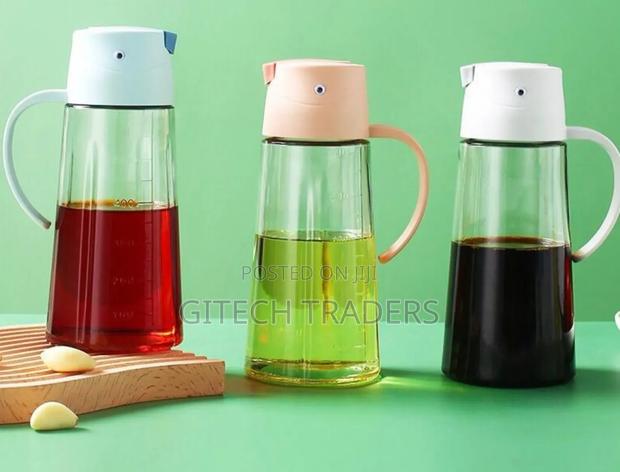 Glass Oil Can 630ml