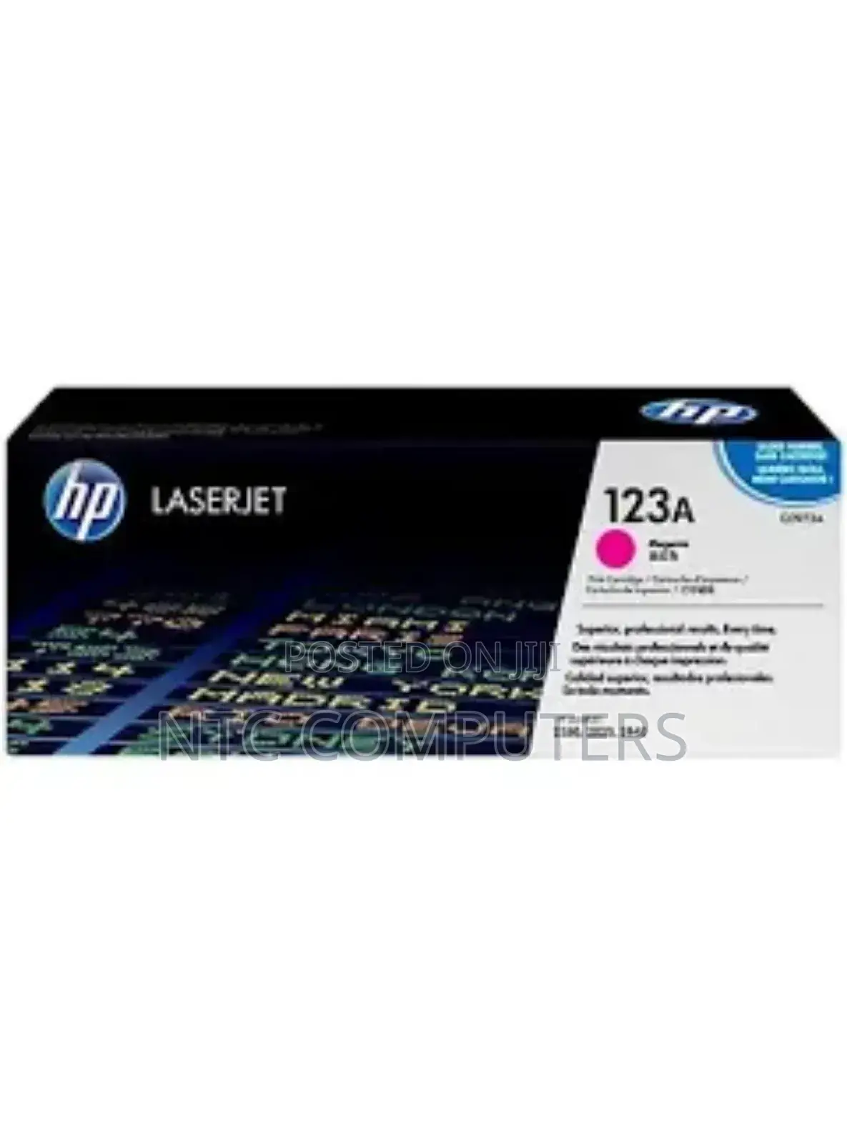 Hp 123a Magenta Original Laserjet Toner Cartridge (Q3973a)