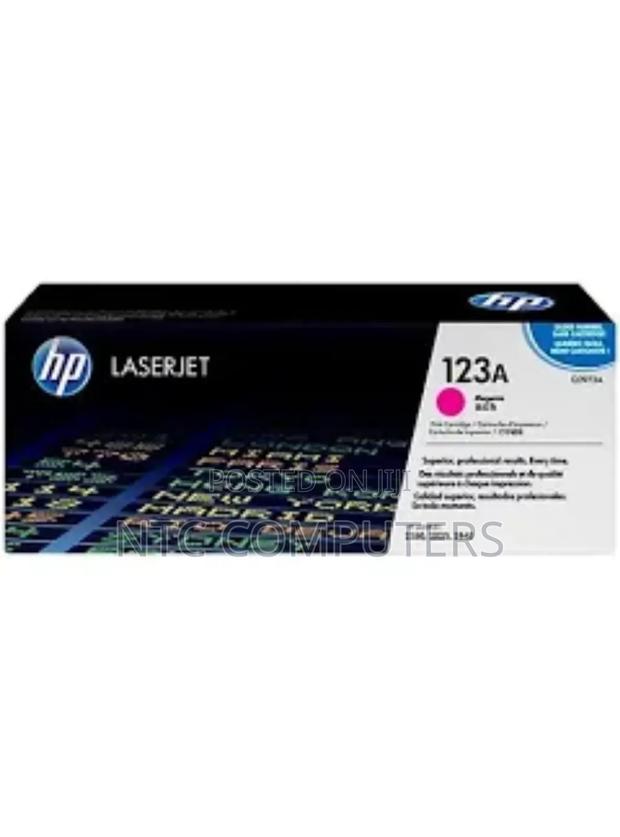 Hp 123a Magenta Original Laserjet Toner Cartridge (Q3973a)