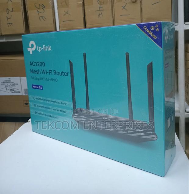 Tp Link Archer C6^Tp Link Ac1200 Wireless Gigabit Router - main view