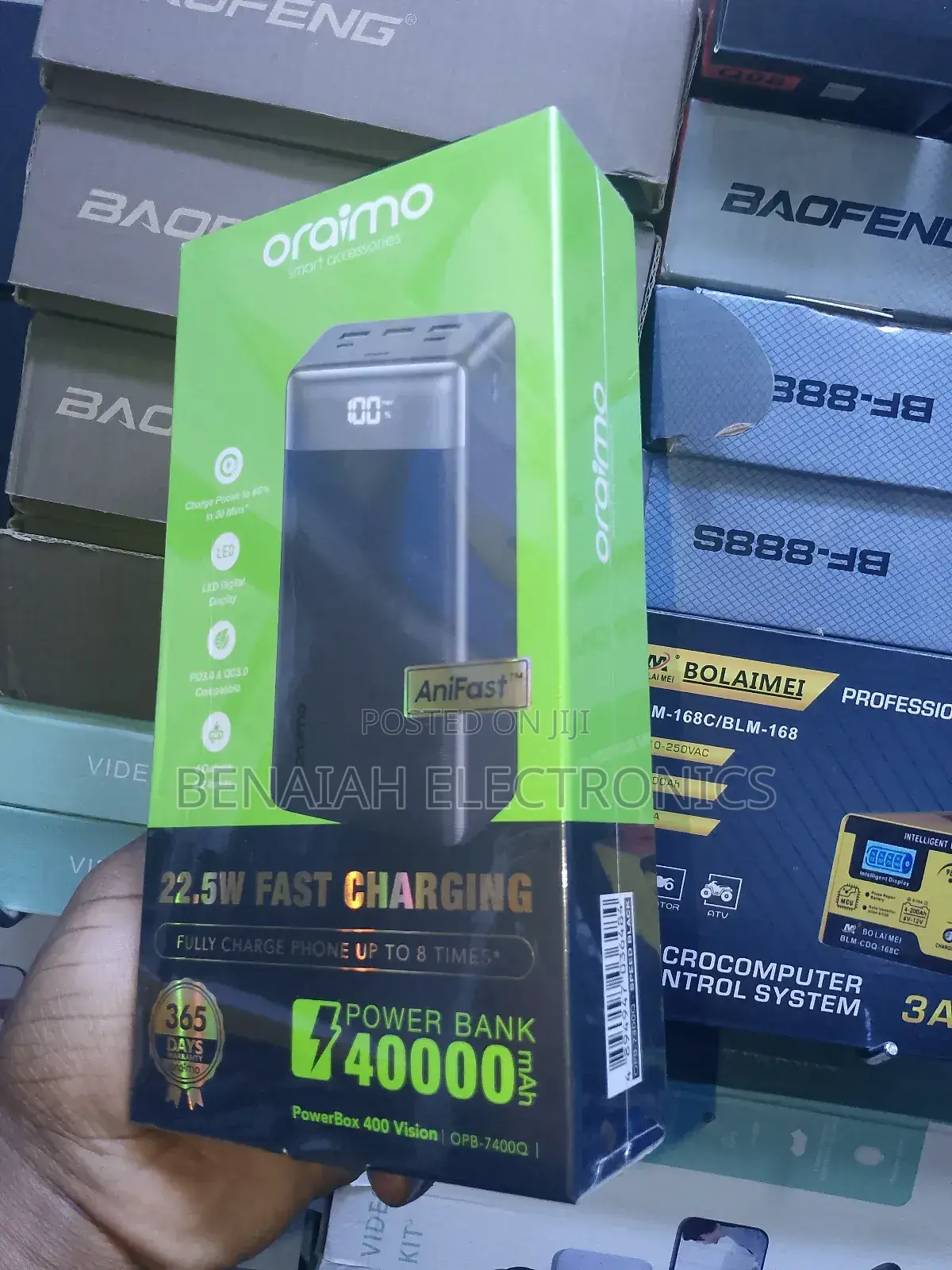 Original Oraimo Powerbank 40000 Mah With Digital Display