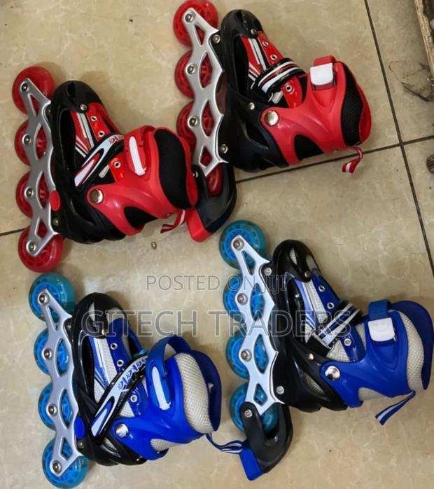 *Skating Shoes With Guards and Helmet