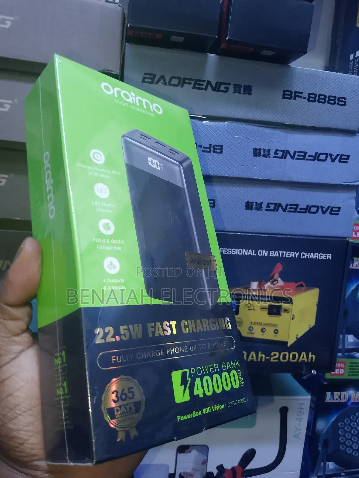 Powerbank 40000 Mah Oraimo Powerbank ( New Version)