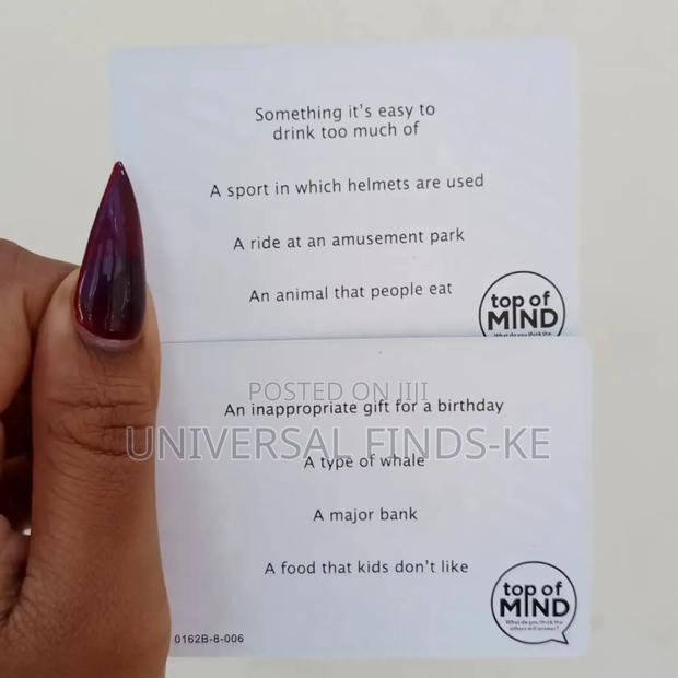 Top of Mind Card Game What Do You Think the Answer Will Be - thumbnail 3
