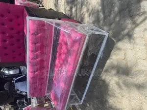 Pink Waiting Bench