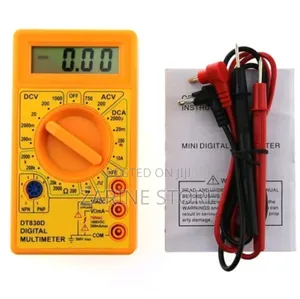 Digital Multimeter With Probe Wire