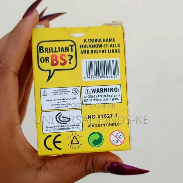 Brilliant or Bs Card Game Know It All and Big Fat Liars - thumbnail 4