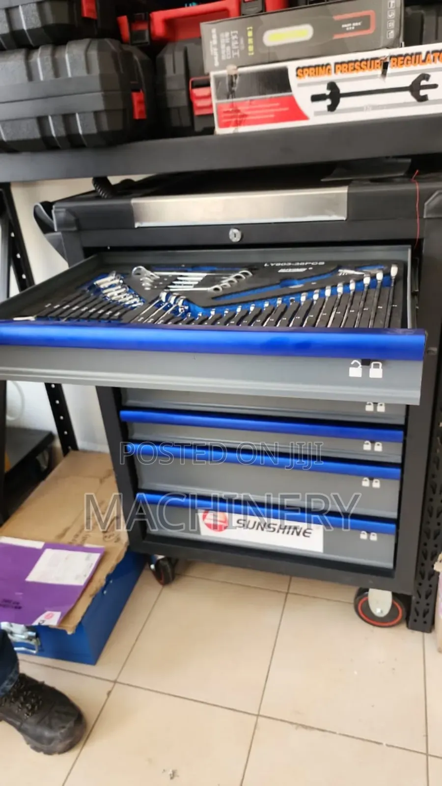 Trolley Tool Box Complete