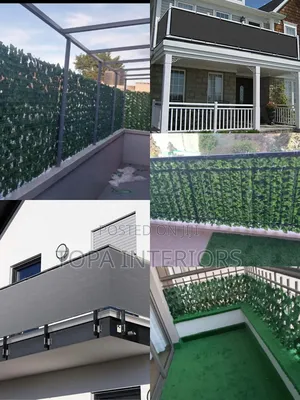 Canvas Balcony Privacy Shieldsband Artificial Balcony Fence