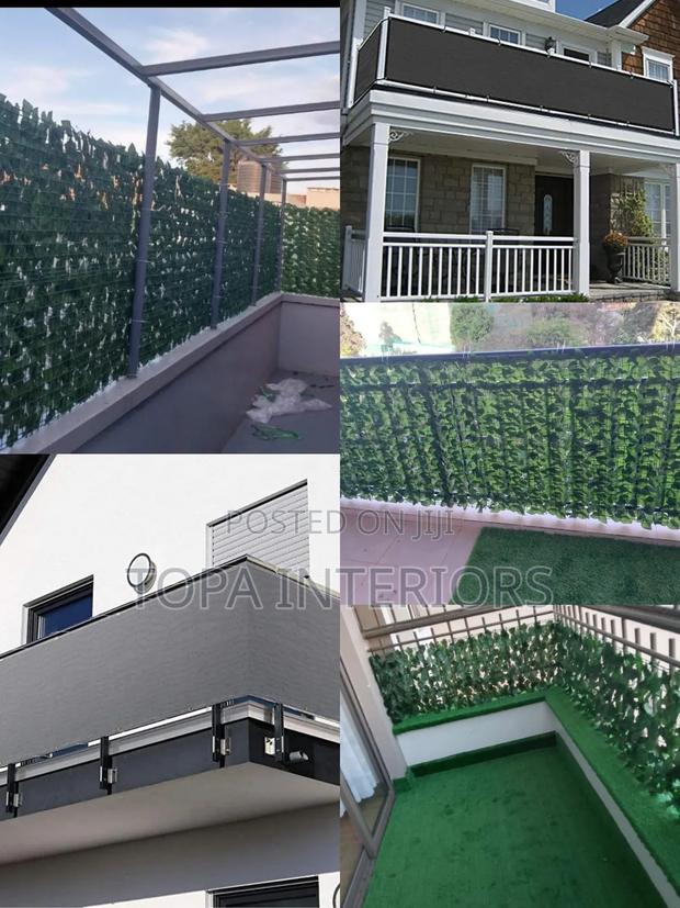 Canvas Balcony Privacy Shieldsband Artificial Balcony Fence