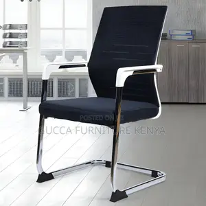 Office Chairs: Mesh Ergonomic Modern Fixed Arms Desk Seat