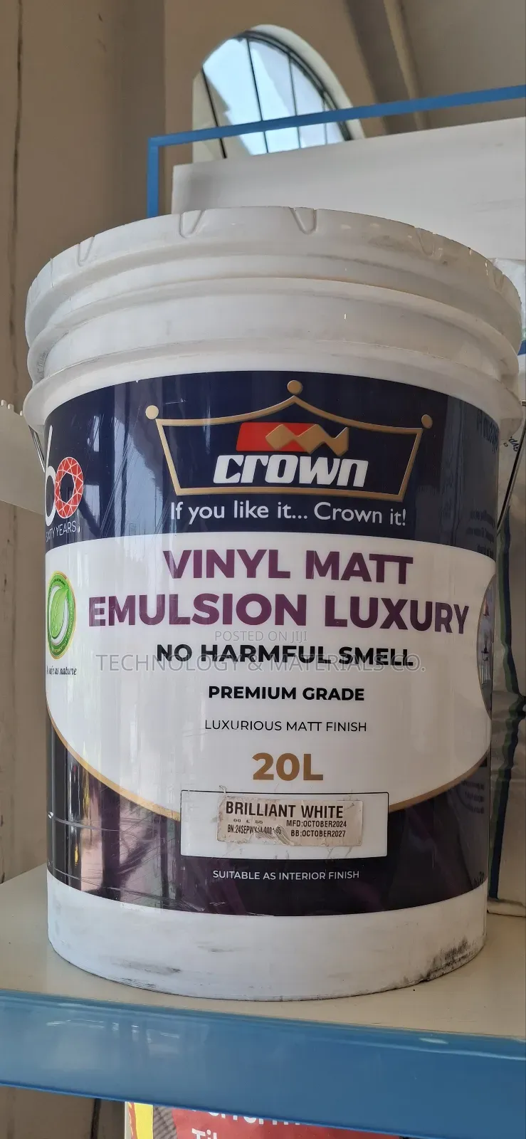 Crown Paint-Luxury Matt Finish