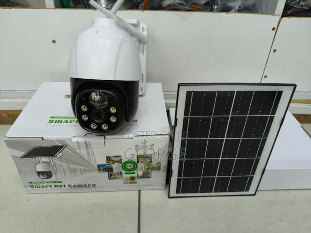 Large Distance 4g Sim Wireless Solar PTZ Camera- - main view