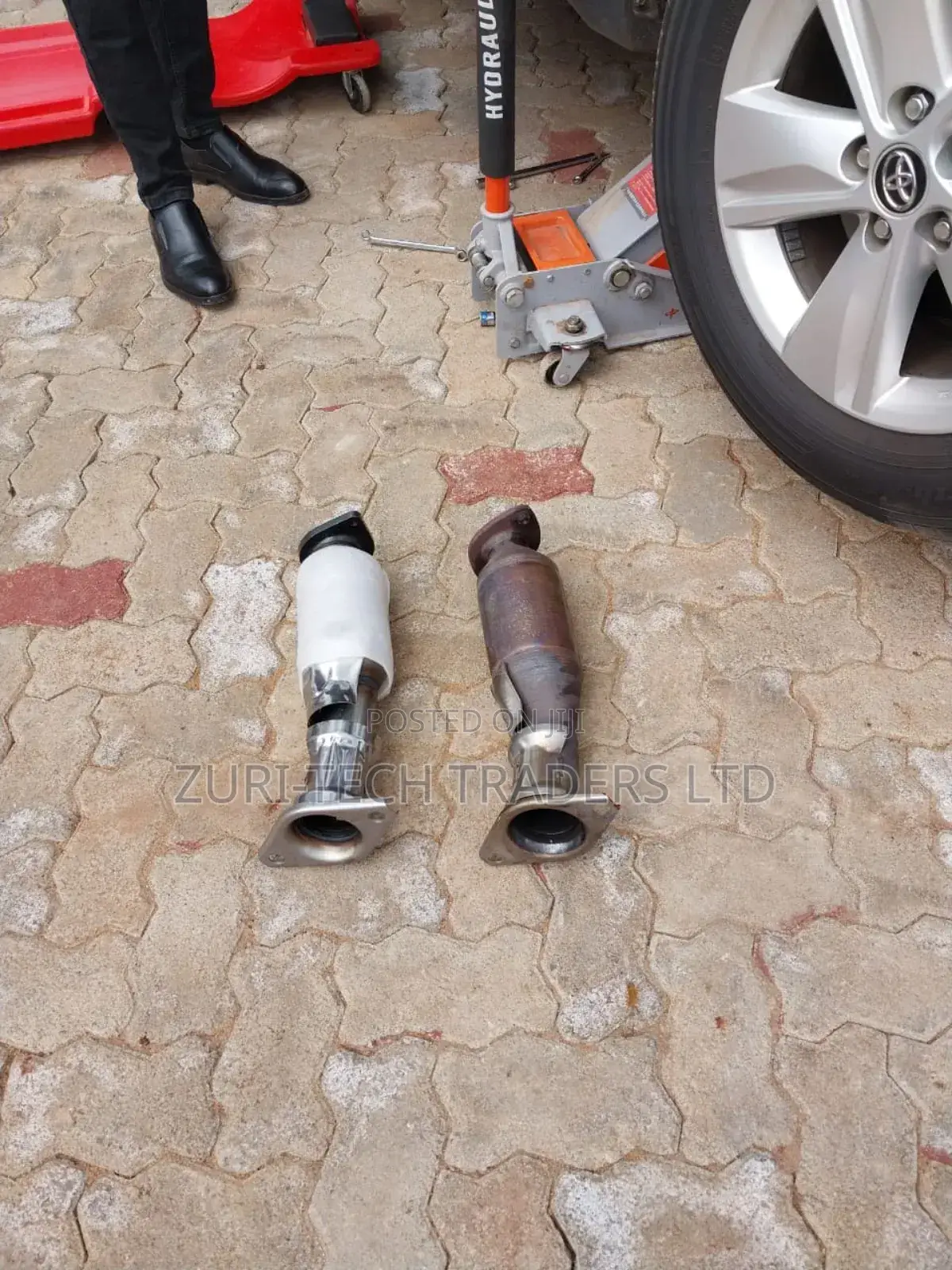 Harrier New Exhaust Manifold With Muffler