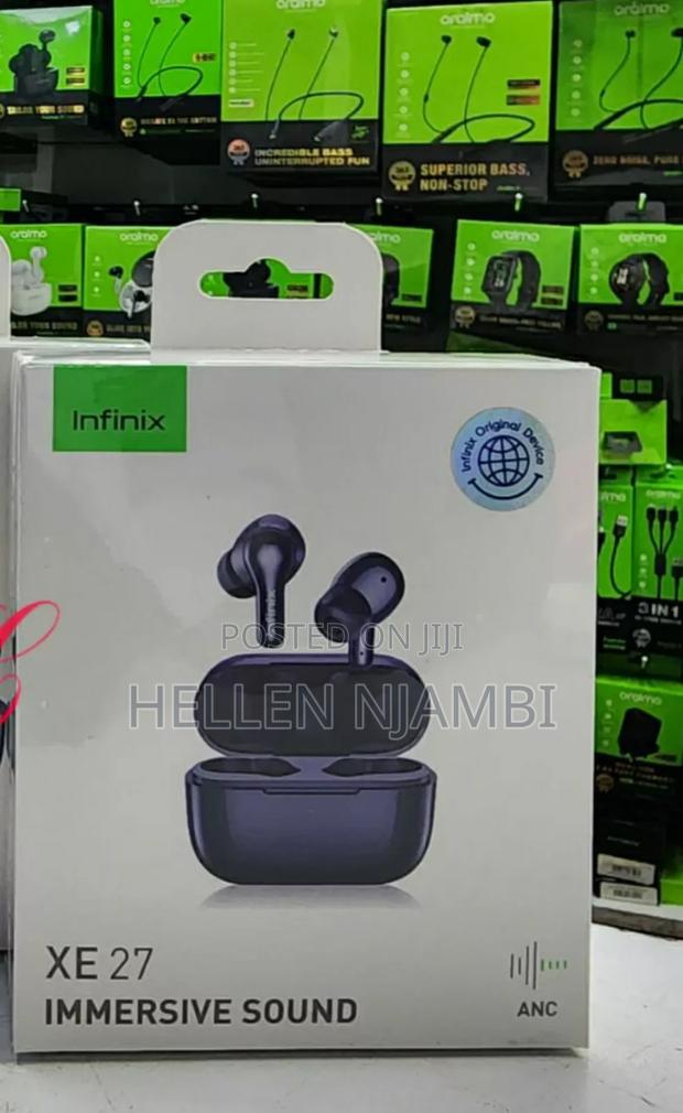Infinix Xe27 *Anc* Immersive Sound Earbuds White - main view