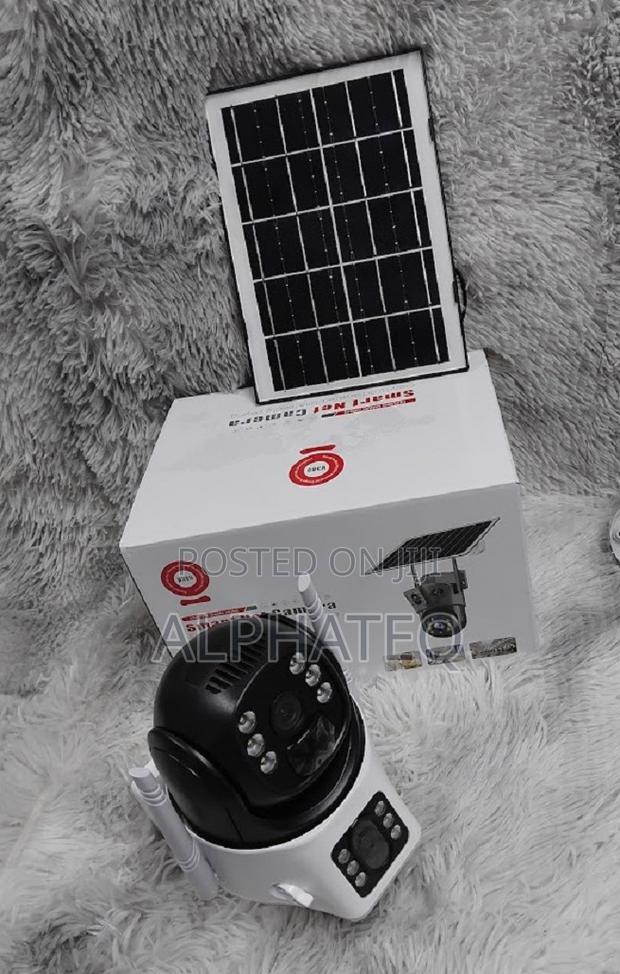 V380 Dual Lens 4g Camera Solar Human Detection Night Vision - main view