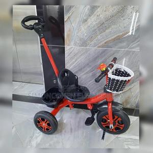 Tricycle With Push Handles - thumbnail 2