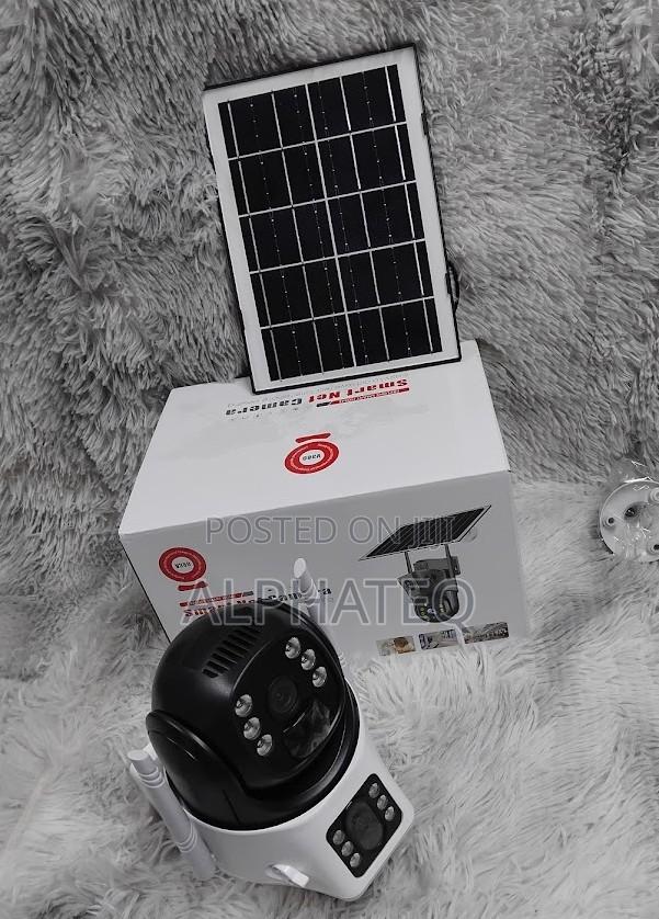 Dual Lens V380 4g Sim Card Camera Best Solar Battery Camera