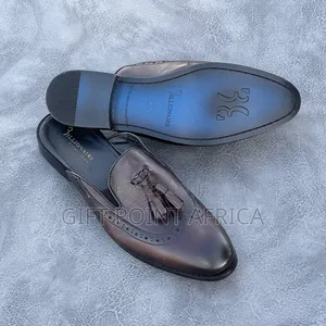 Billionaire Leather Mules for Men