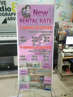 Narrow Base Banners(Satin Material)