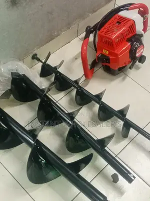 Earth Auger 2 Stroke Machine 3 Bits