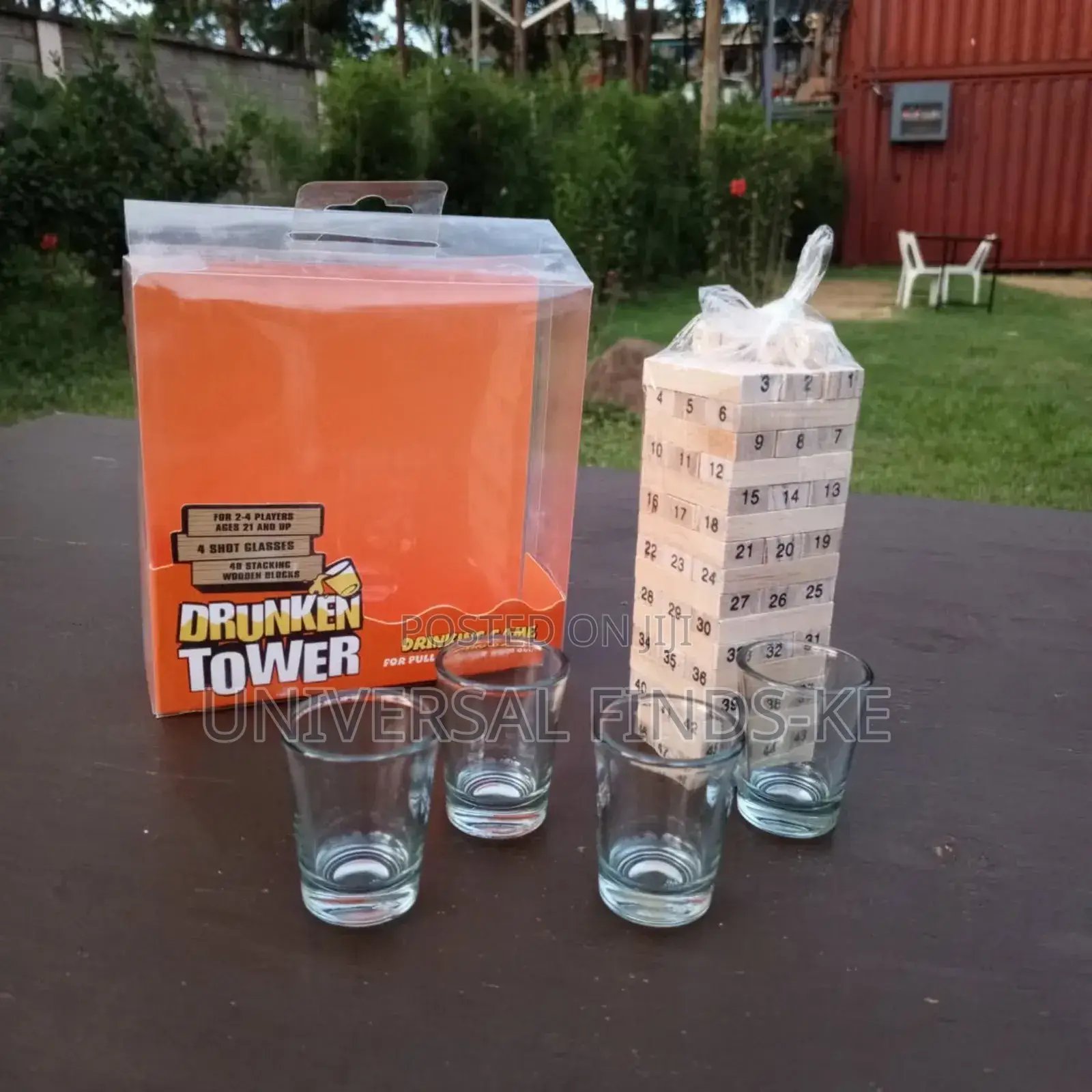 Small Size Shot Glass Drunken Towers Party Game
