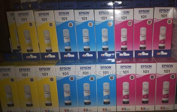 Epson 101 Original Inks Bottles/Genuine Inks - main view