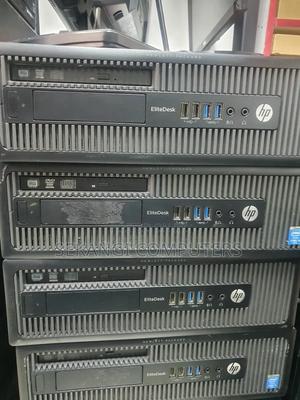 Desktop Computer HP EliteDesk 800 8GB Intel Core I5 HDD 500GB - main view