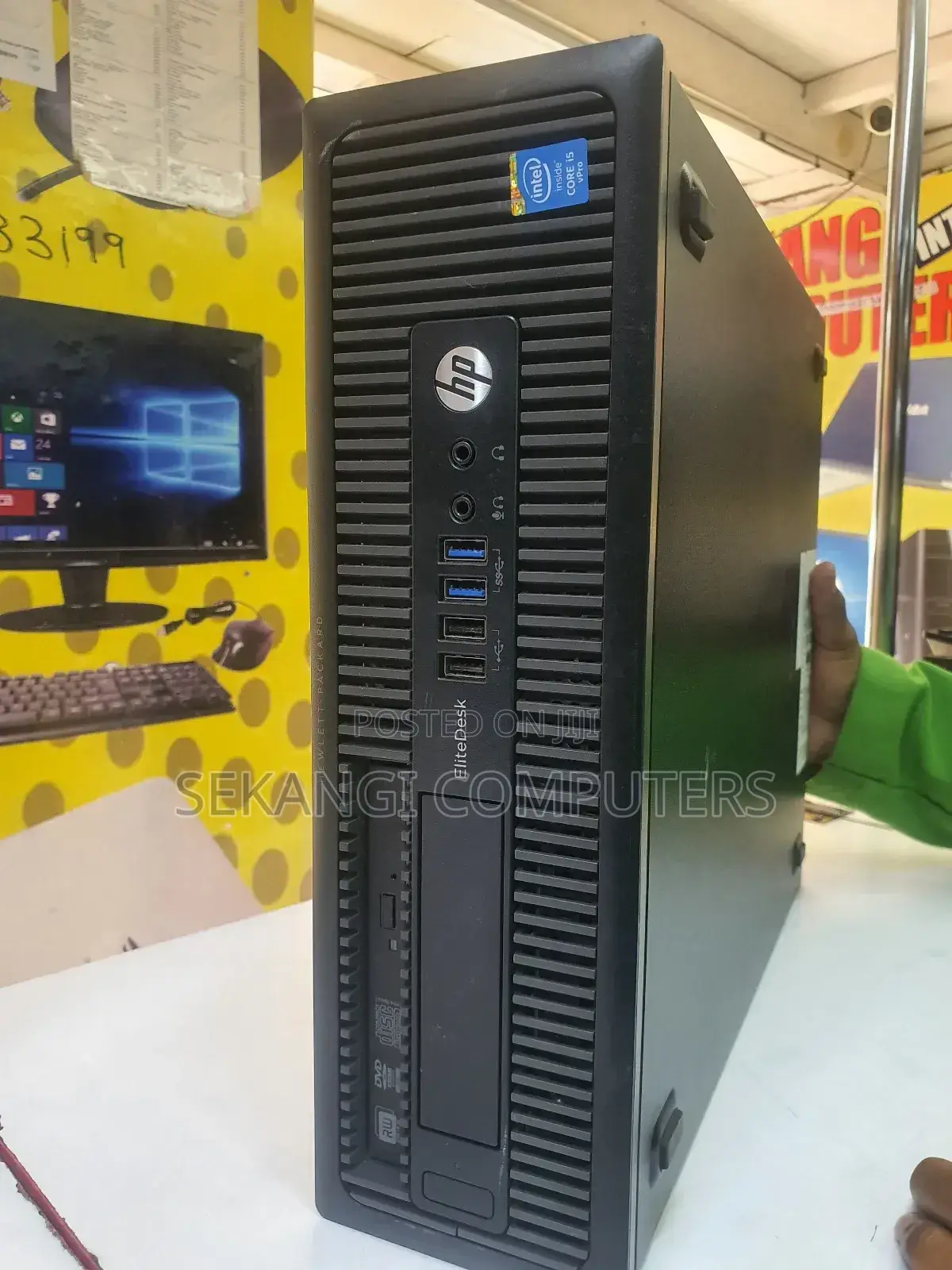 Desktop Computer HP EliteDesk 800 8GB Intel Core i5 HDD 500GB